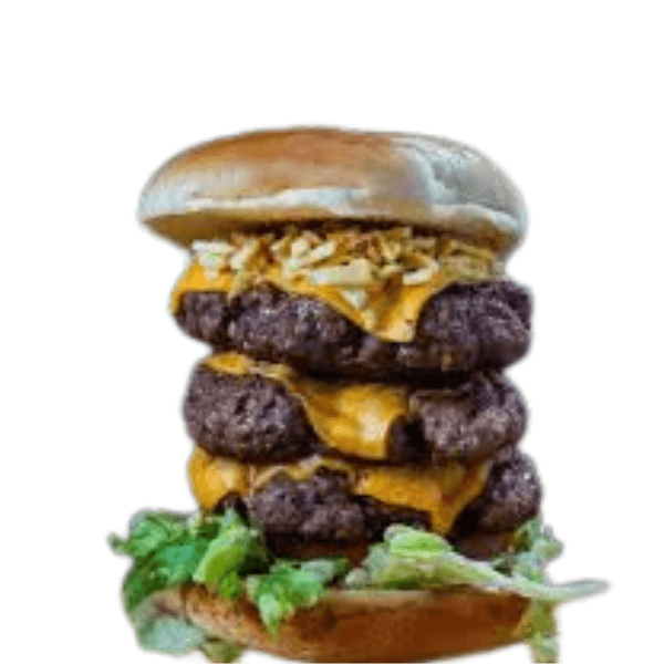 Hot 3G Beef Burger Triple Cheese