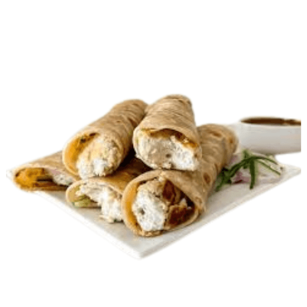 Hot Chicken Malai Chatni Roll