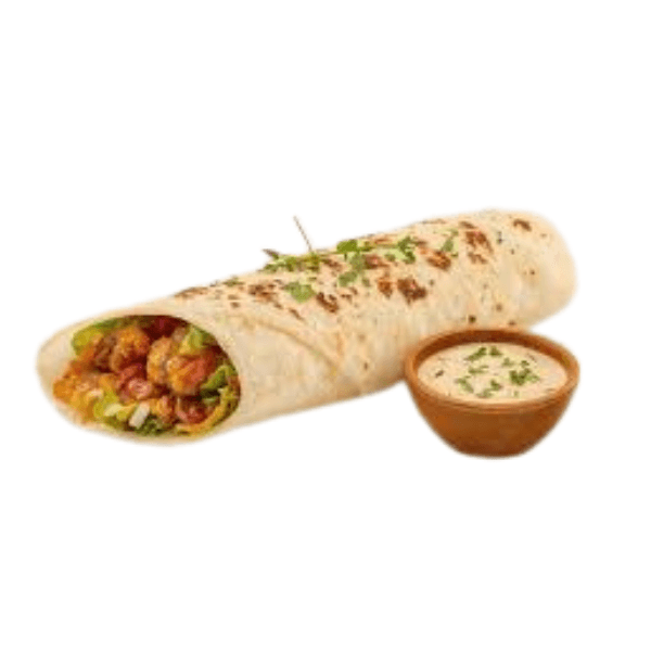 Hot Chicken Reshmi Kabab Chatni Roll